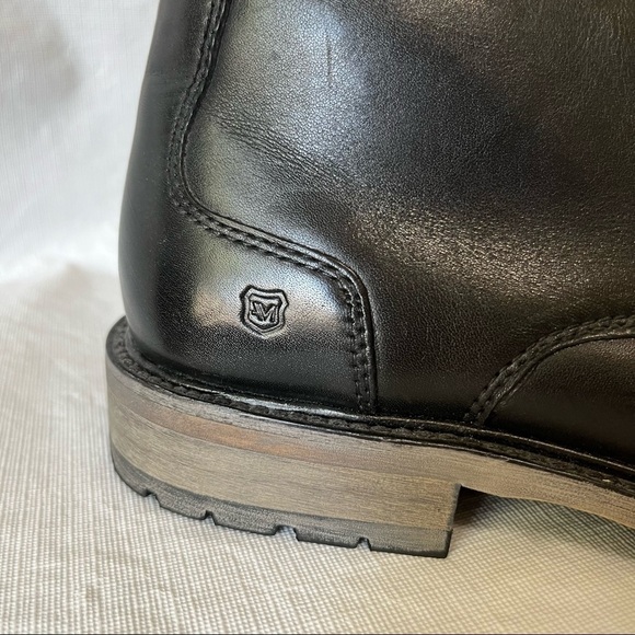 Andrew Marc Black Leather Chukka Boots main image 9